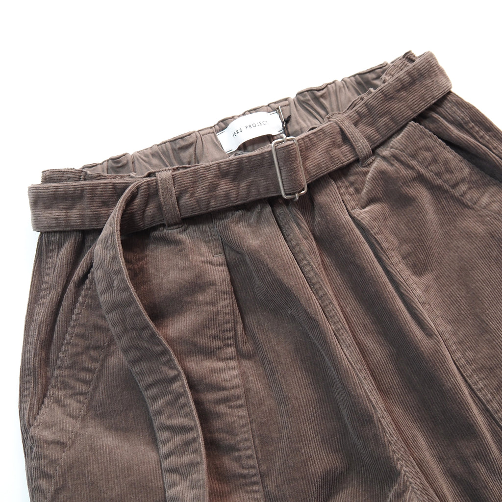 [40%OFF]DEVIN CORD BELTED TROUSERS [22FW-23101]