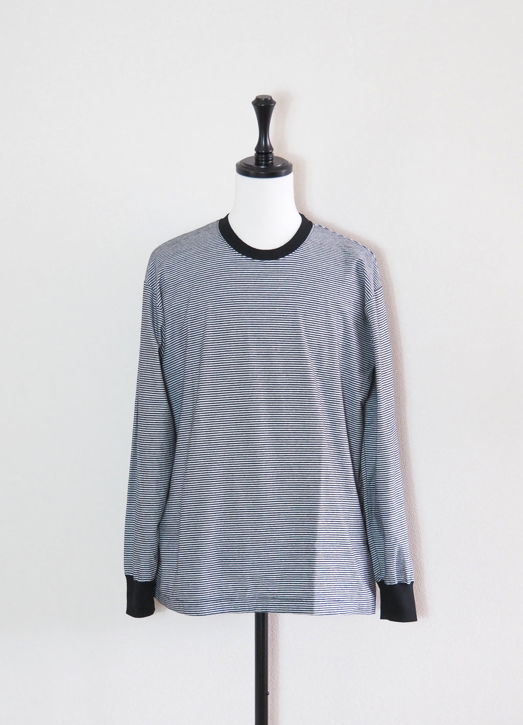 VICTOR L/S BORDER TEE [23SP-14121]<SALE>