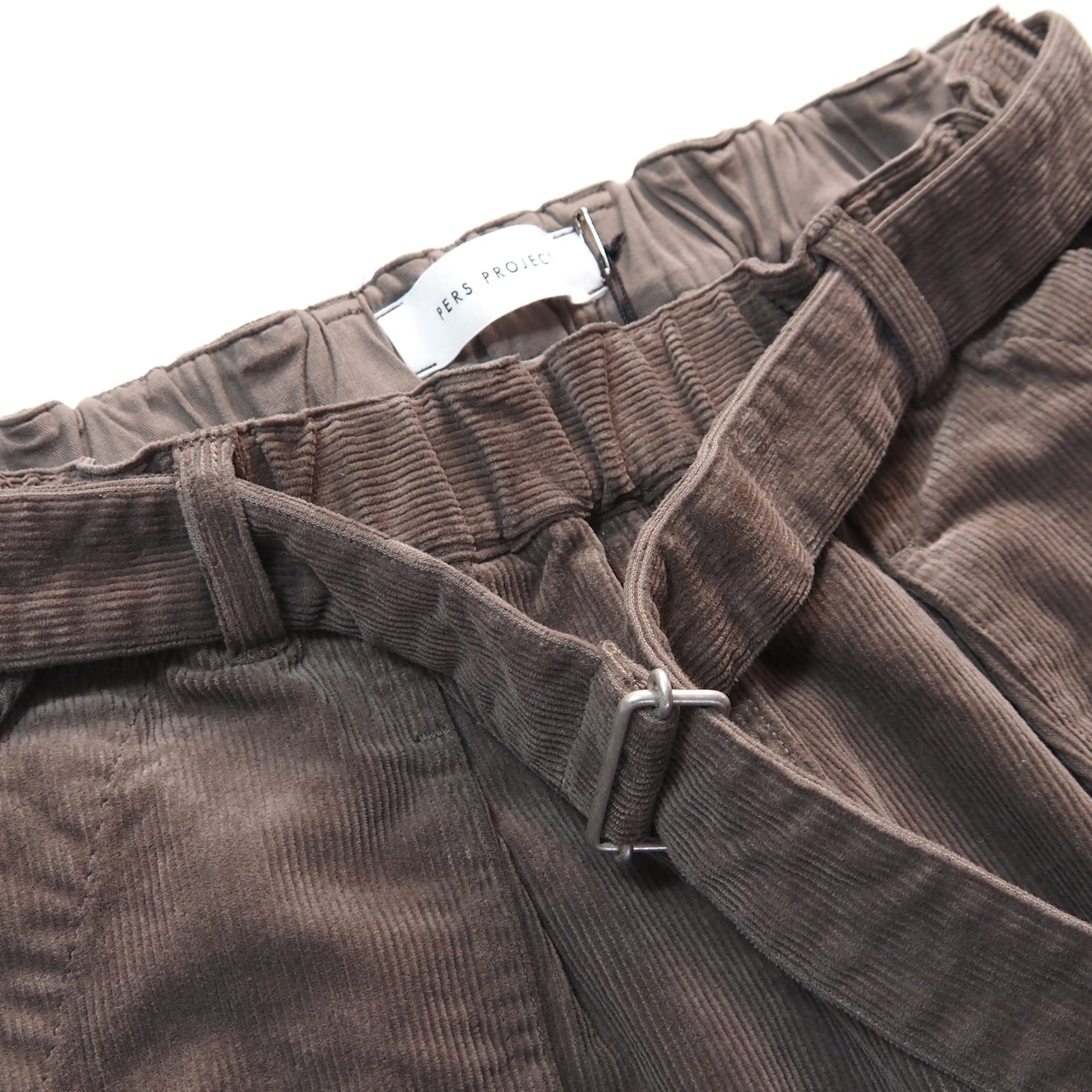 DEVIN CORD BELTED TROUSERS [22FW-23101]