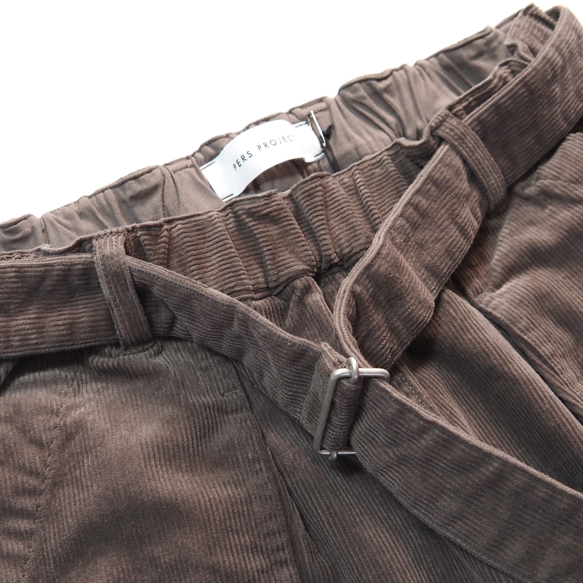 DEVIN CORD BELTED TROUSERS