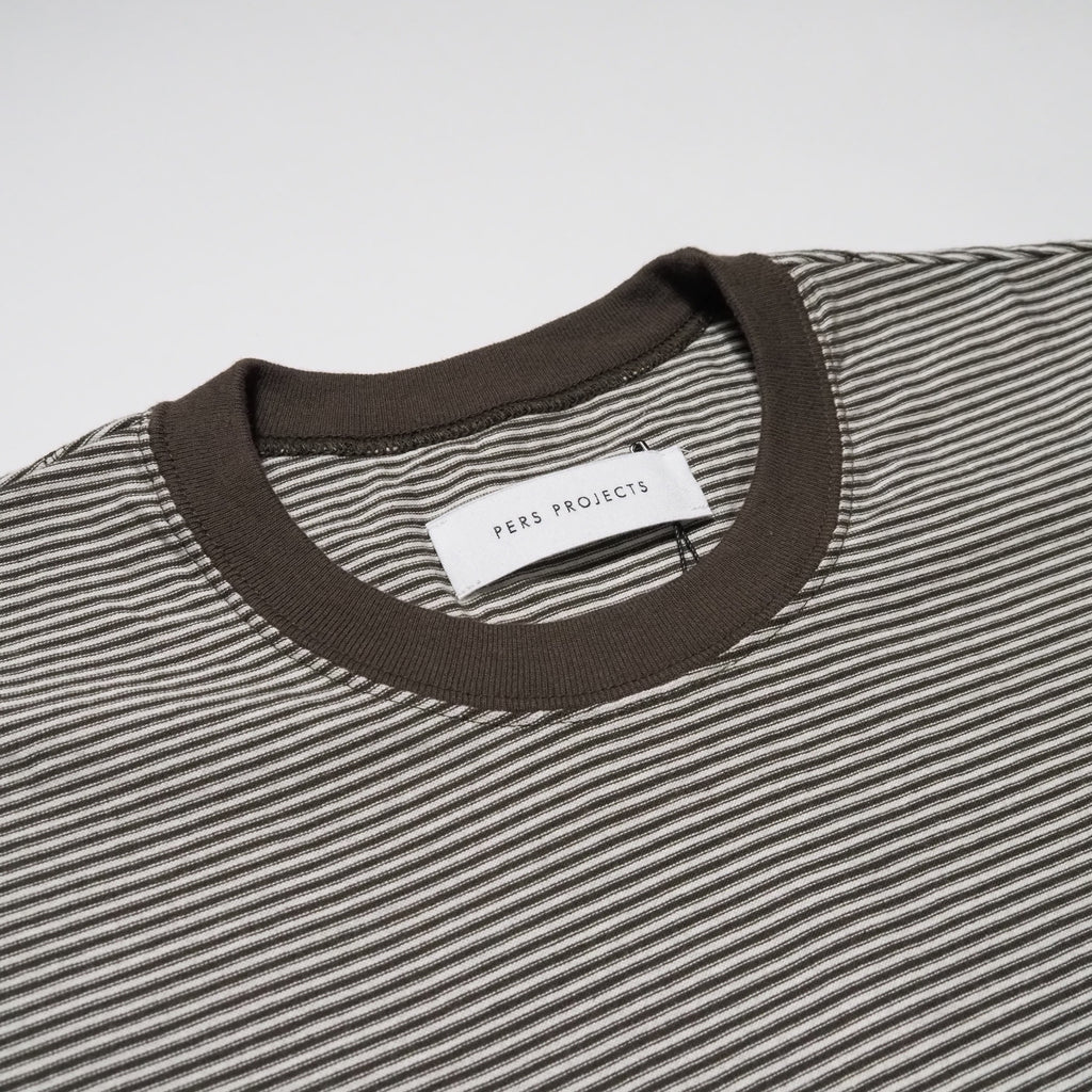 VICTOR L/S BORDER TEE [23SP-14121]<SALE>