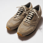 《size:42 only》1800FS  BRITISH MIRITARY TRAINER -BEIGE/BEIGE<SALE>