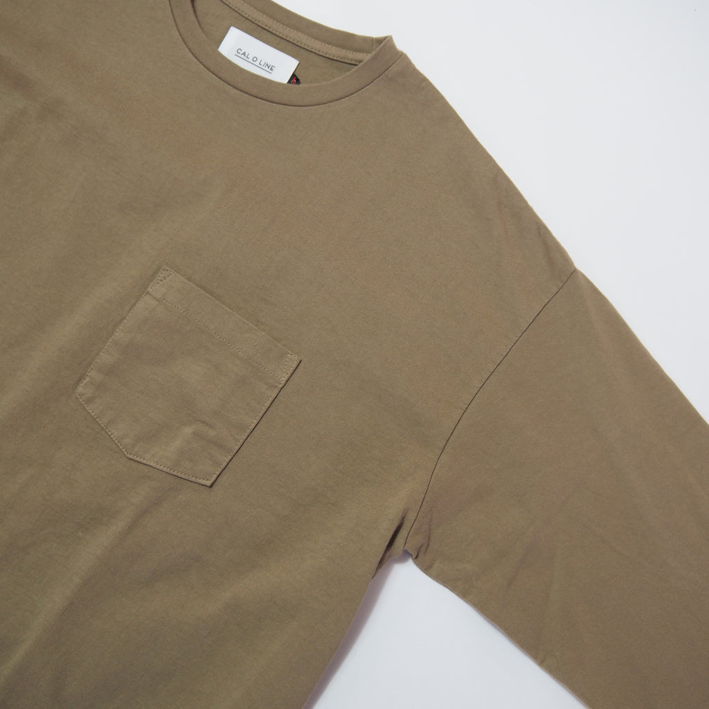 SOLID COLOR L/S TEE [CL231-063]<SALE>