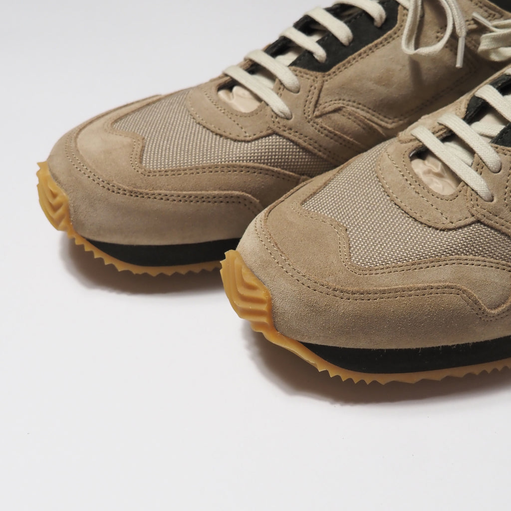 1800FS  BRITISH MIRITARY TRAINER -BEIGE/BEIGE<SALE>