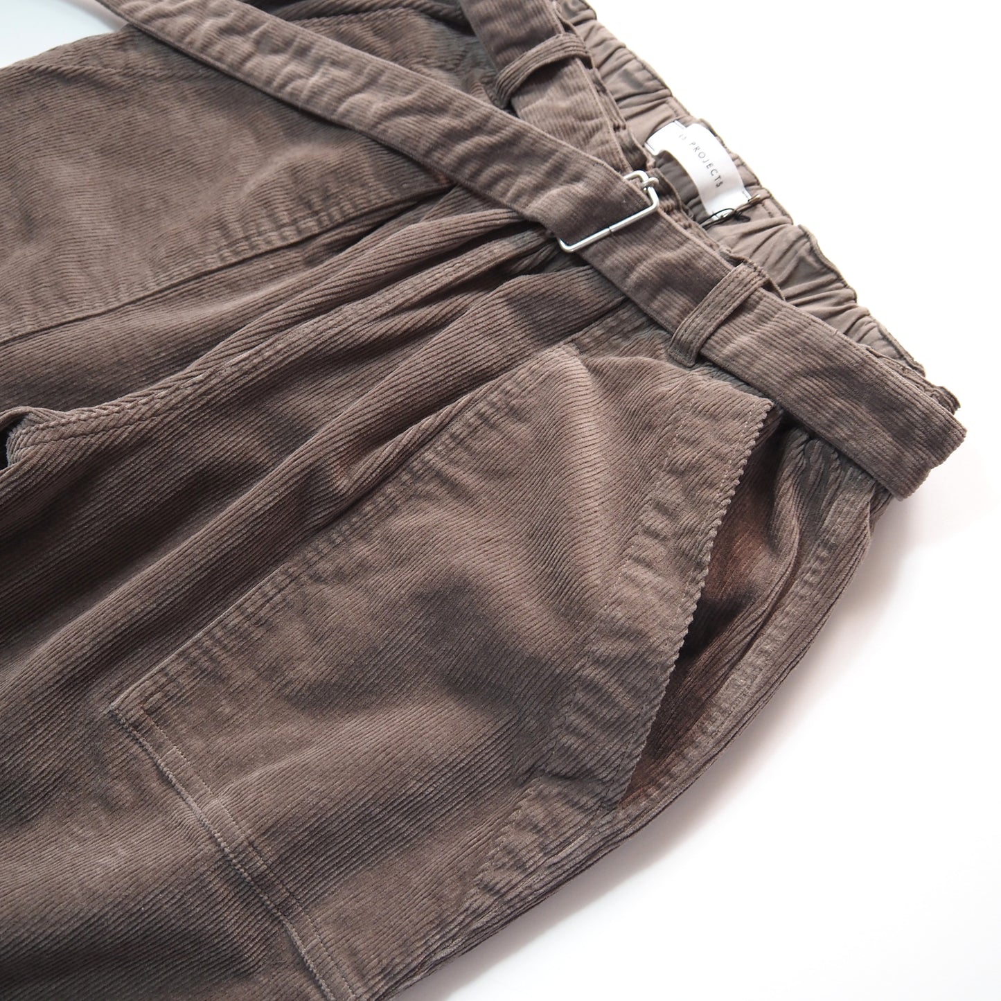 DEVIN CORD BELTED TROUSERS [22FW-23101]