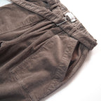 《size:2 only》DEVIN CORD BELTED TROUSERS