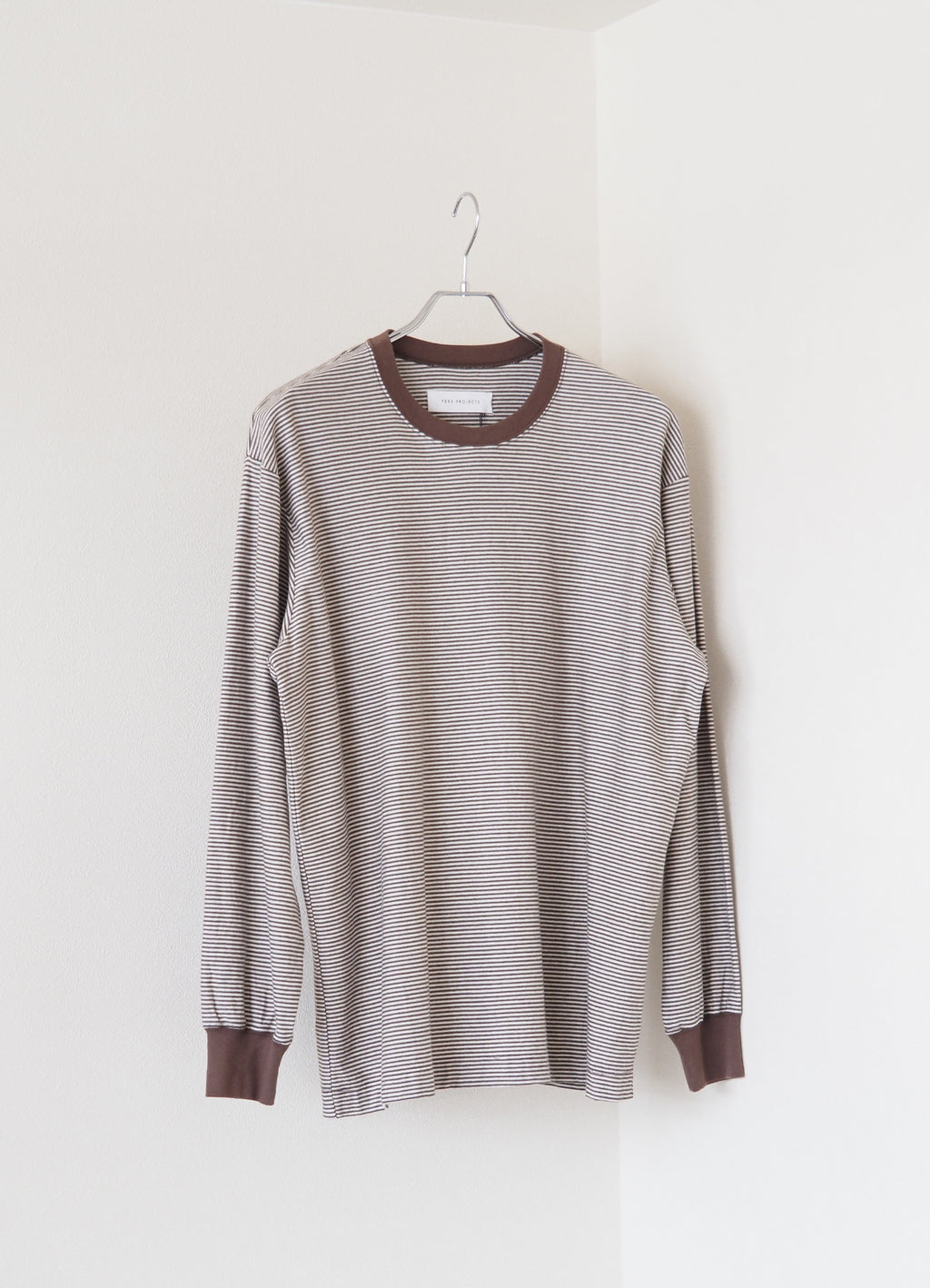VICTOR L/S BORDER TEE [23SP-14121]<SALE>
