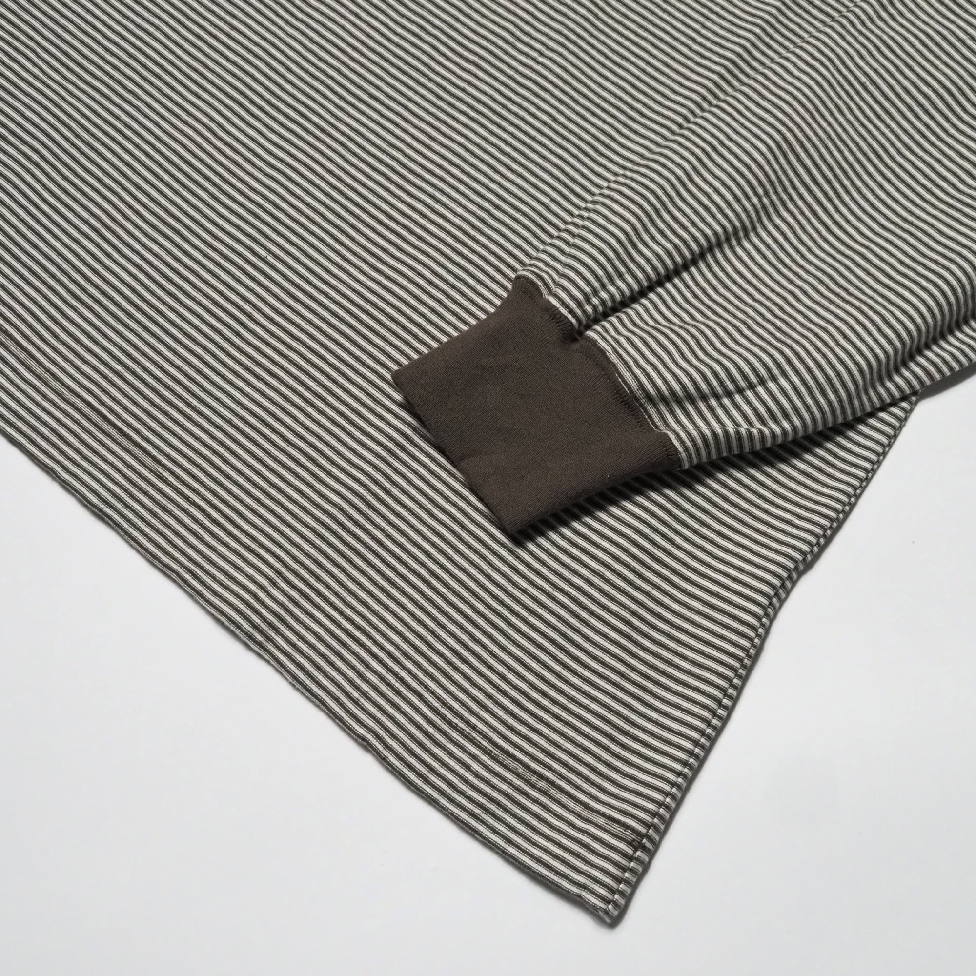 VICTOR L/S BORDER TEE <SALE>