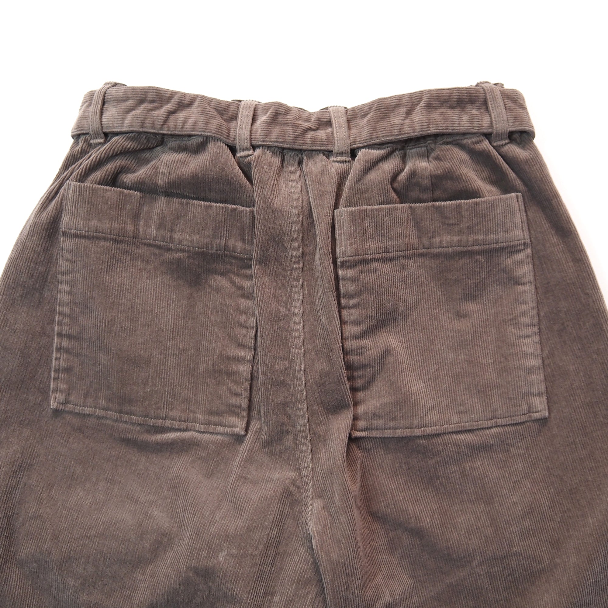 DEVIN CORD BELTED TROUSERS