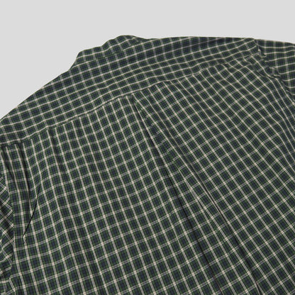 [30%OFF]Cotton Check 3tuck shirts -GREEN- [BET-S12003-231]