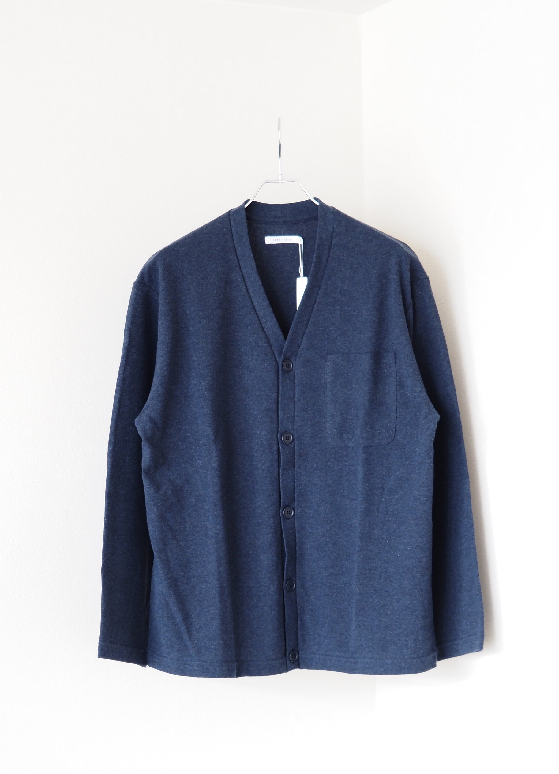 Sandinista(サンディニスタ) / Cotton Knit Cardigan [SPR23-01-K 