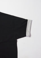 LAYERED TEE -13.5/- ORGANIC COTTON KNIT/ 100％ ORGANIC COTTON- <SALE>